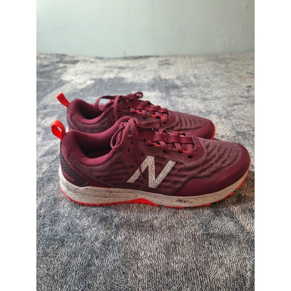 New Balance Nitrel V3 WTNTRLS3 Sneaker Shoes Womens 9  Maroon‎ Orange Running - Picture 1 of 14